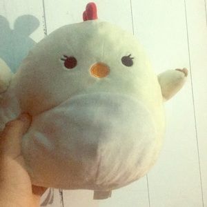 A mini chicken head rest